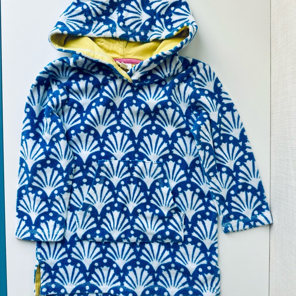 Boden Hooded Terry Cover-Up / Poncho